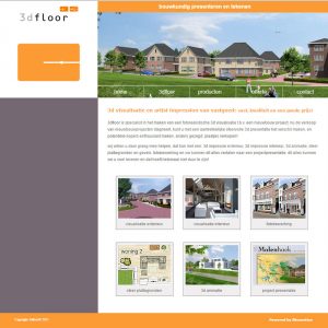 nieuwe website 3dfloor - printscreen oude website